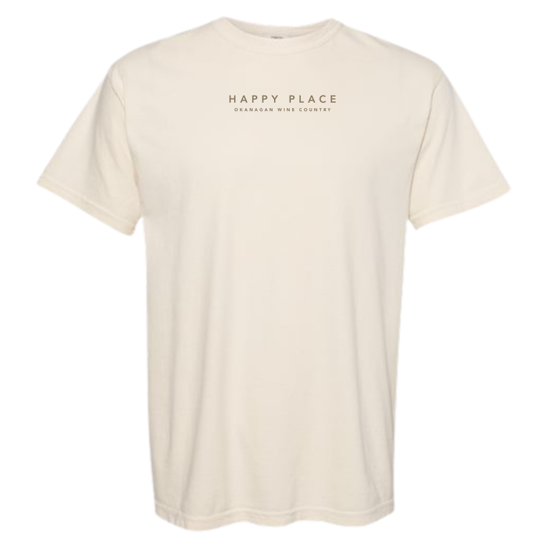 Happy Place T-Shirt (Ivory)